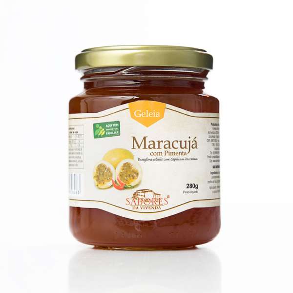 Geleia de Maracujá com Pimenta - 280g