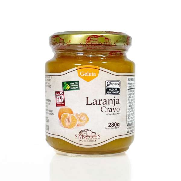 Geleia de Laranja Cravo - 280g
